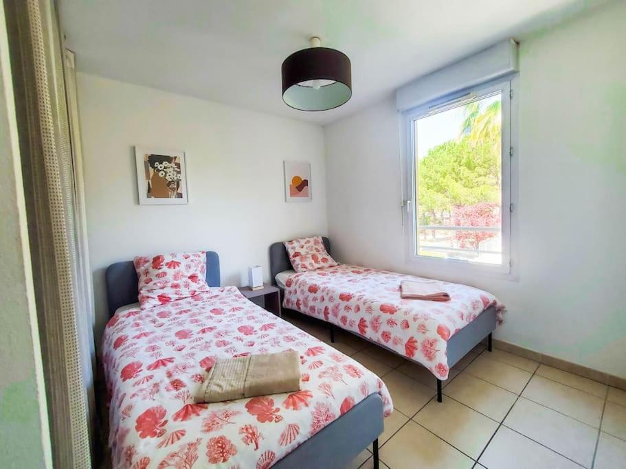 *Le Carpe Diem, Appartement 2 Chambres, Piscine, 2 Parking, Clim* Montpellier Ngoại thất bức ảnh